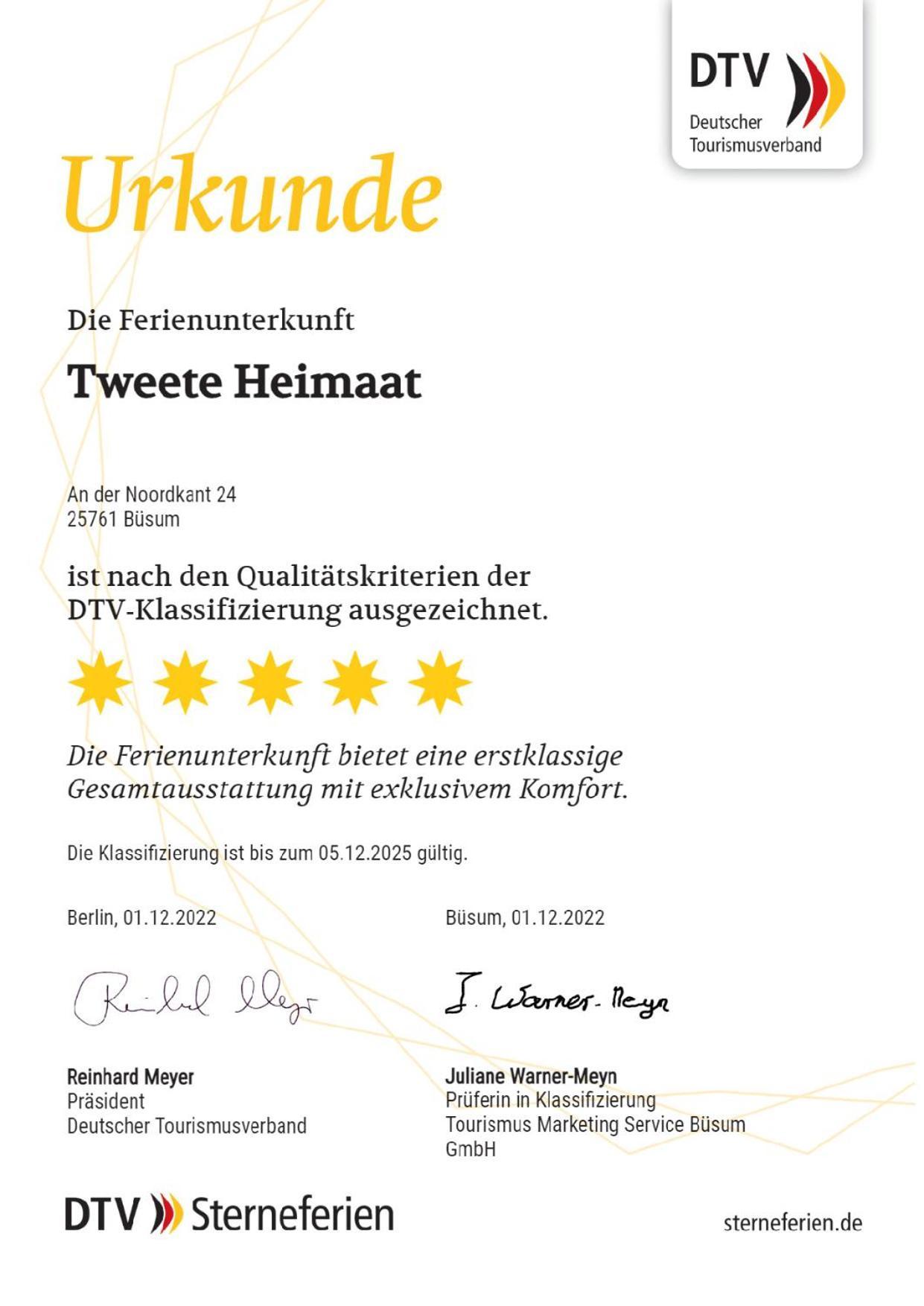 Tweete Heimaat Villa Büsum Екстериор снимка